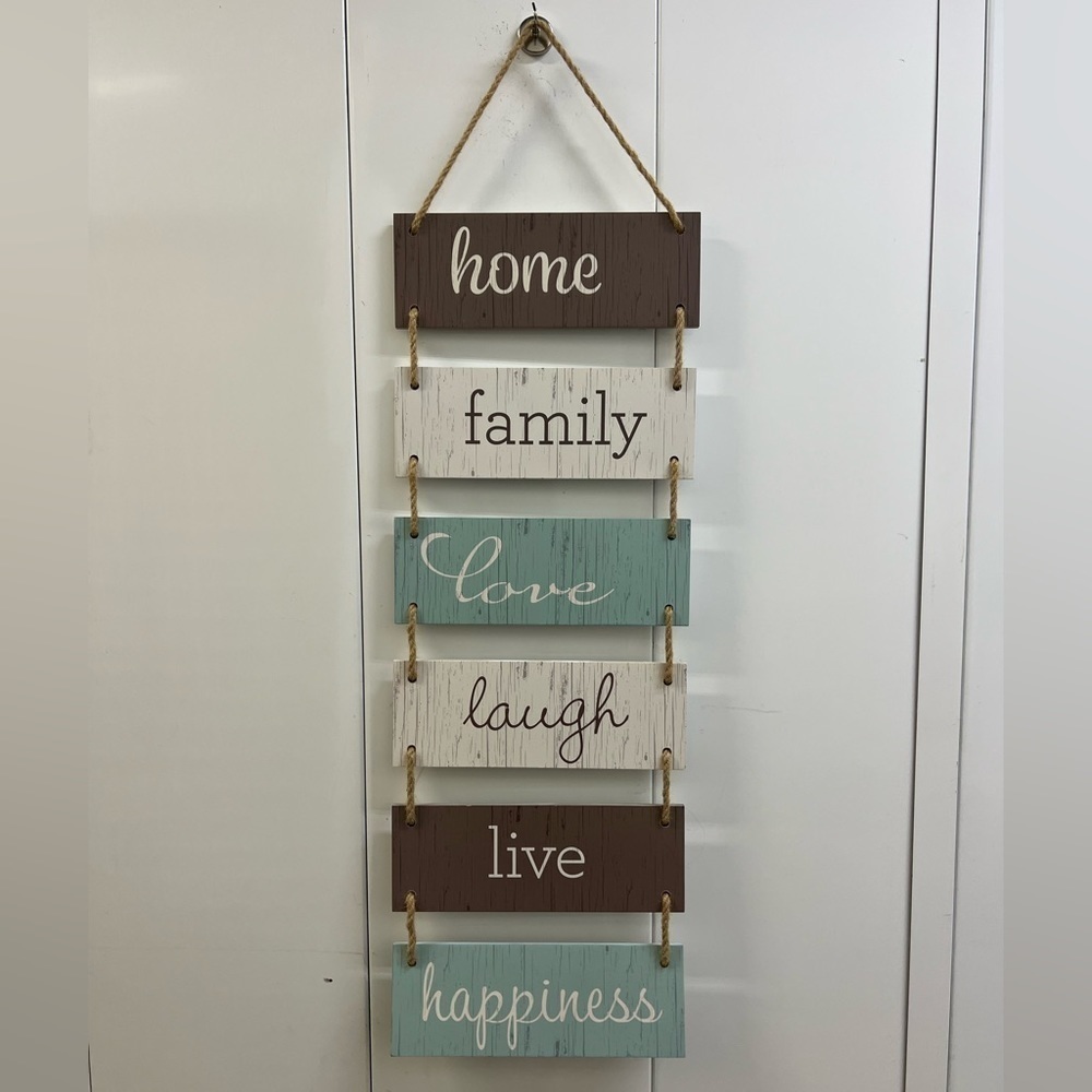 Cute Layered Home Decor Wooden Sign